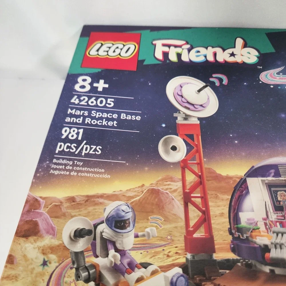 LEGO Friends 42605 Mars Space Base and Rocket 981 Pc New Sealed Space‎ Set